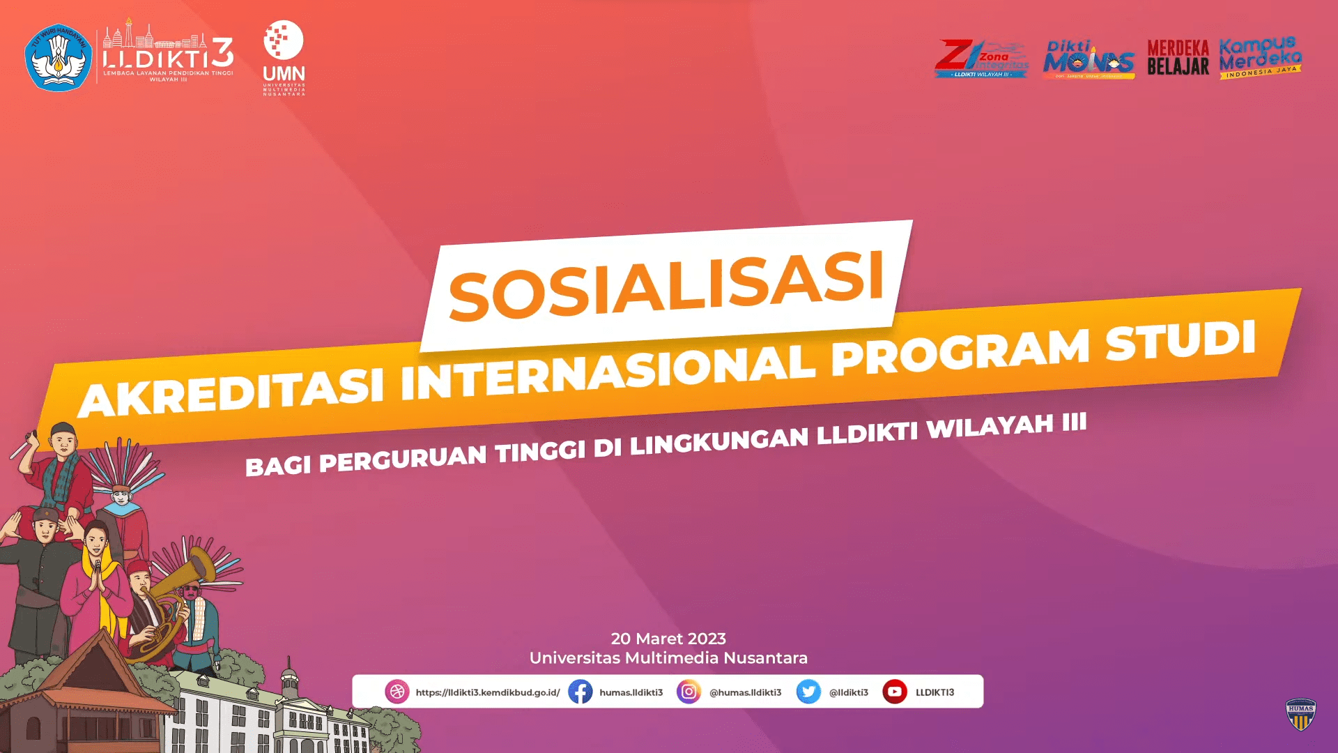 Sosialisasi Akreditasi Internasional Program Studi